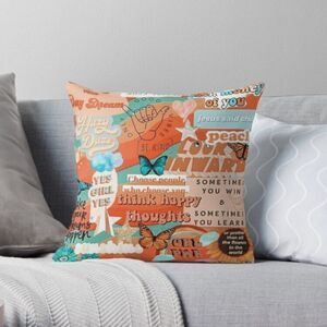 NEW! “VSCO Butterfly Collage” Throw Pillowcase 🦋